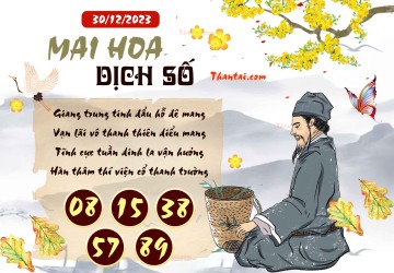 Mai Hoa Dịch Số 30/12/2023