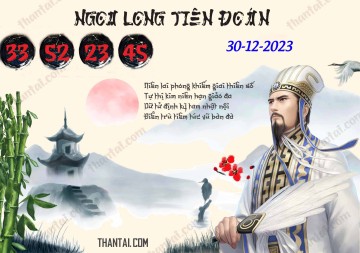 Ngọa Long Tiên Đoán 30/12/2023