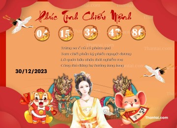 Phúc Tinh Chiếu Mệnh 30/12/2023