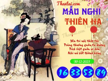 Mẫu Nghi Thiên Hạ 30/12/2023