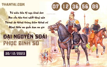 Đại Nguyên Soái 30/12/2023