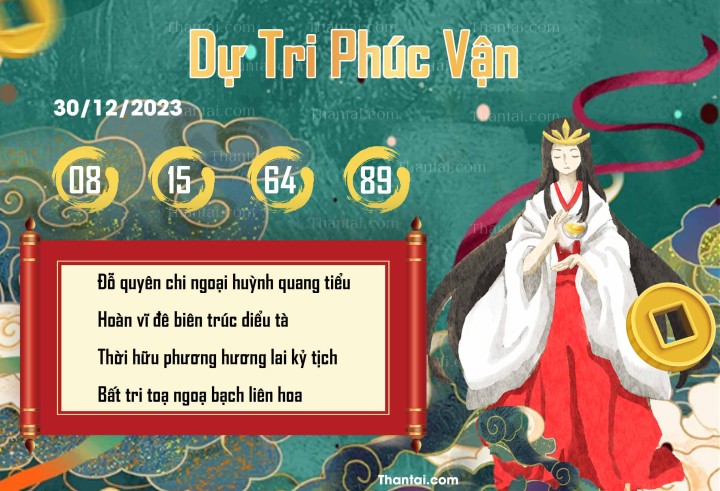 DỰ TRI PHÚC VẬN 15/12/2023