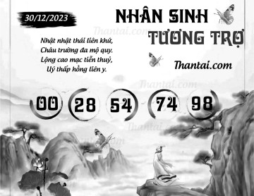 NHÂN SINH TƯƠNG TRỢ 30/12/2023