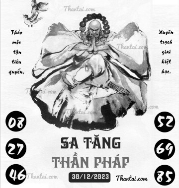 SA TĂNG THẦN PHÁP 30/12/2023