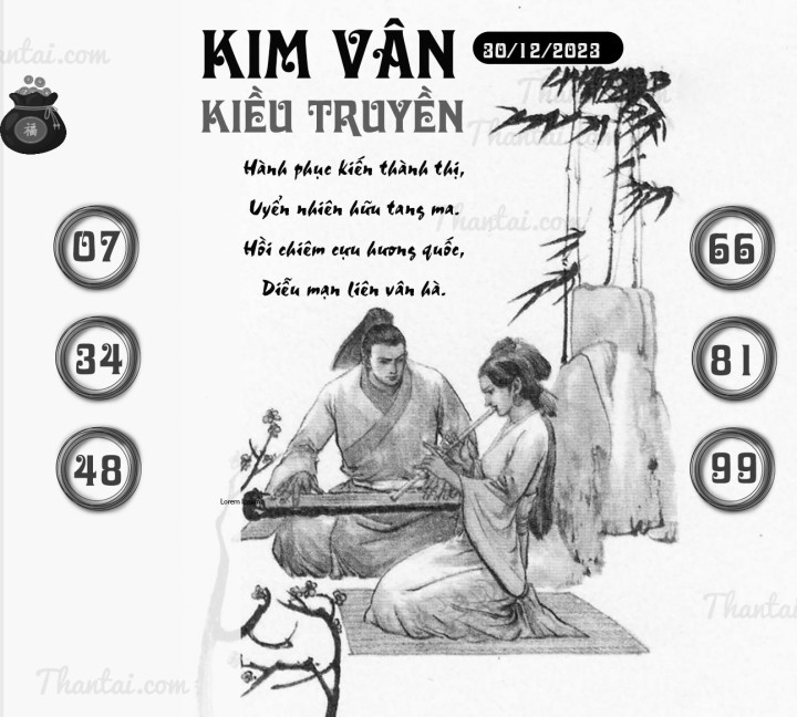 KIM VÂN KIỀU TRUYỀN 15/12/2023
