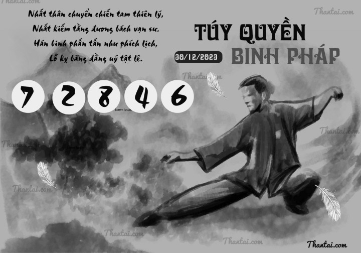 TÚY QUYỀN BINH PHÁP 15/12/2023