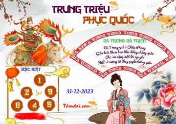 Trưng Triệu Phục Quốc 31/12/2023