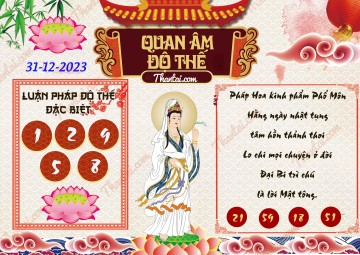 Quan Âm Độ Thế 31/12/2023