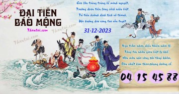 Đại Tiên Báo Mộng 31/12/2023