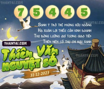 THIÊN VĂN NGUYỆT SỐ 31/12/2023