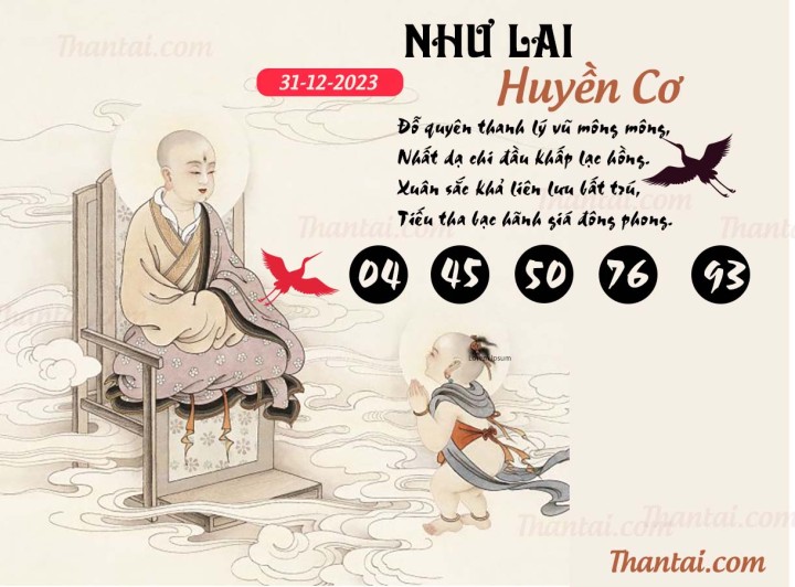 NHƯ LAI HUYỀN CƠ 16/12/2023