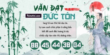 Văn Đạt Đức Tôn 31/12/2023