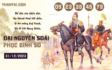 Đại Nguyên Soái 31/12/2023