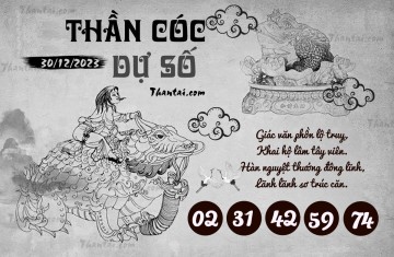 THẦN CÓC DỰ SỐ 31/12/2023