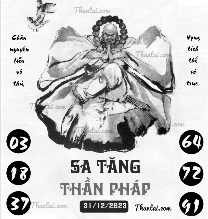 SA TĂNG THẦN PHÁP 16/12/2023