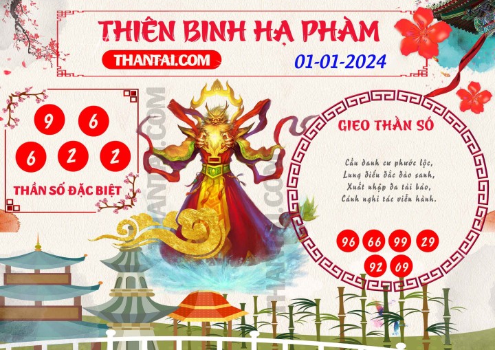 Thiên Binh Hạ Phàm 17/12/2023