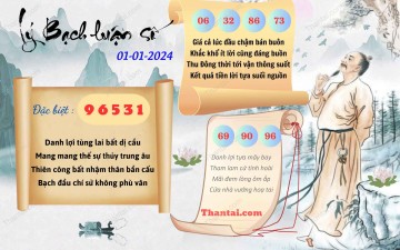 Lý Bạch Luận Số 01/01/2024