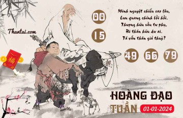 HOÀNG ĐẠO TUẦN 01/01/2024