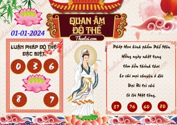 Quan Âm Độ Thế 01/01/2024