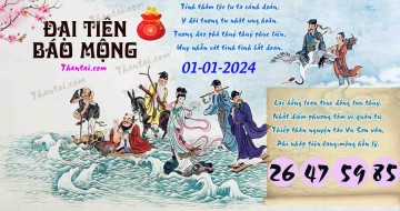 Đại Tiên Báo Mộng 01/01/2024