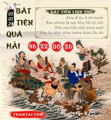 BÁT TIÊN QUÁ HẢI 01/01/2024