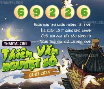 THIÊN VĂN NGUYỆT SỐ 01/01/2024