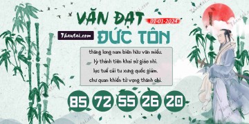 Văn Đạt Đức Tôn 01/01/2024