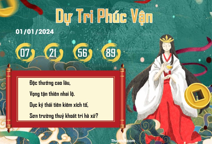 DỰ TRI PHÚC VẬN 17/12/2023