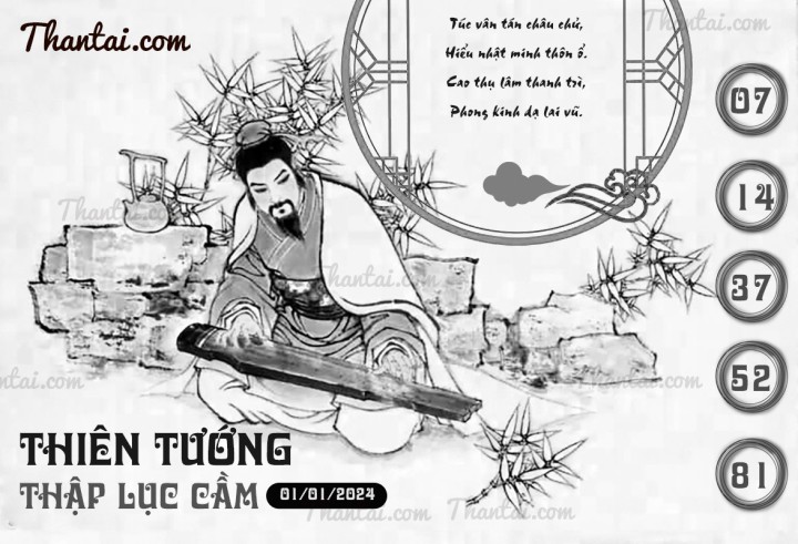 THIÊN TƯỚNG THẬP LỤC CẦU 17/12/2023