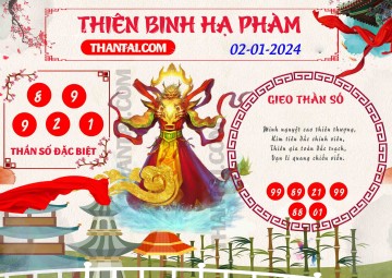 Thiên Binh Hạ Phàm 02/01/2024