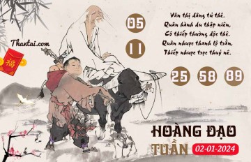 HOÀNG ĐẠO TUẦN 02/01/2024