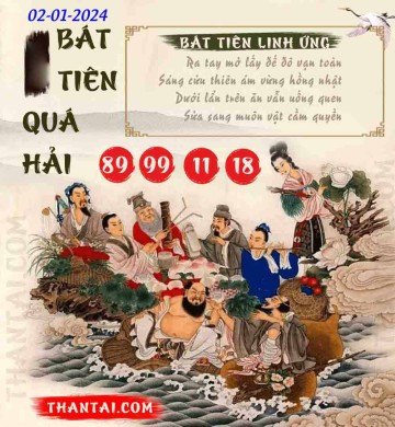 BÁT TIÊN QUÁ HẢI 02/01/2024