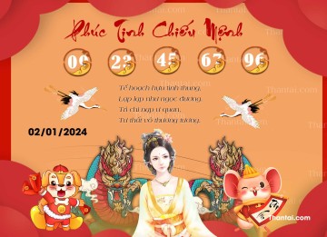 Phúc Tinh Chiếu Mệnh 02/01/2024