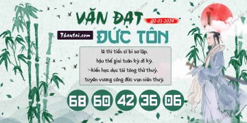 Văn Đạt Đức Tôn 02/01/2024