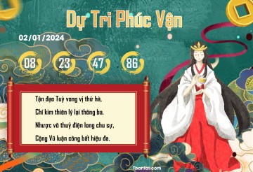 DỰ TRI PHÚC VẬN 02/01/2024