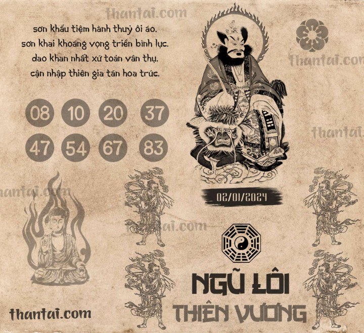NGŨ LÔI THIÊN VƯƠNG 18/12/2023