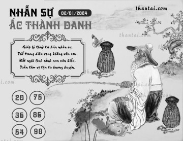 NHẪN SỰ ẮC THÀNH DANH 02/01/2024