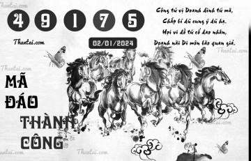 MÃ ĐÁO THÀNH CÔNG 02/01/2024