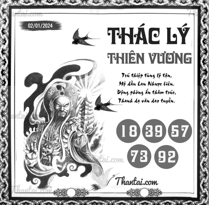 THÁC LÝ THIÊN VƯƠNG 18/12/2023