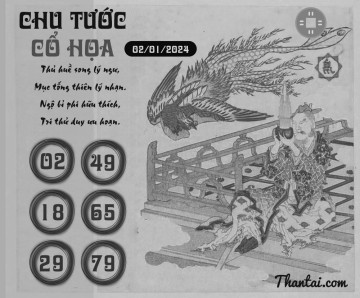 CHU TƯỚC CỔ HỌA 02/01/2024