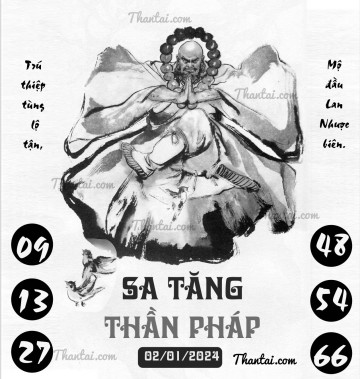 SA TĂNG THẦN PHÁP 02/01/2024