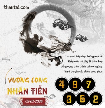 Vương Long Nhãn Tiễn 03/01/2024