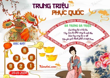 Trưng Triệu Phục Quốc 03/01/2024