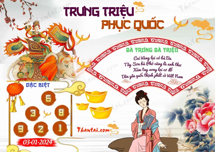 Trưng Triệu Phục Quốc 19/12/2023