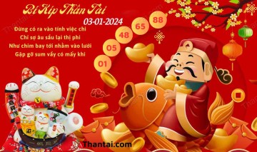 Bí Kíp Thần Tài 03/01/2024