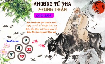 Khương Tử Nha Phong Thần 03/01/2024