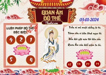 Quan Âm Độ Thế 03/01/2024