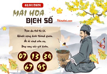 Mai Hoa Dịch Số 03/01/2024