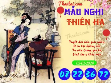 Mẫu Nghi Thiên Hạ 03/01/2024