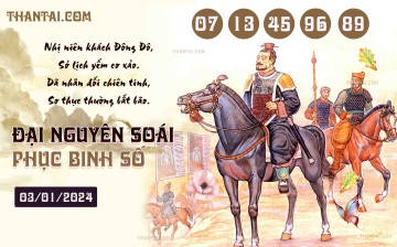 Đại Nguyên Soái 03/01/2024